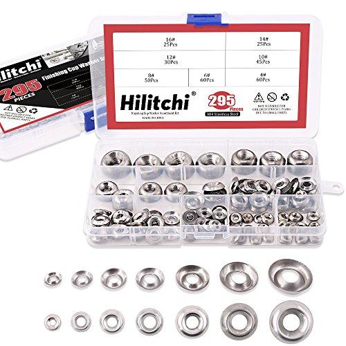 295-Pc Stainless Steel Countersunk Washer Set