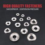 295-Pc Stainless Steel Countersunk Washer Set