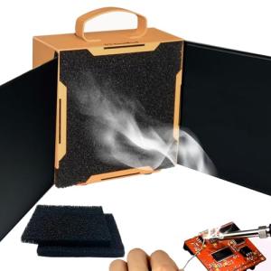 ToolBud Portable Solder Fume Extractor with Magnetic Flaps
