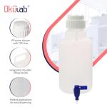 Okulab 5L Heavy Duty Plastic Gallon Jug