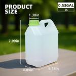 Heavy-Duty Square Gallon Water Storage Jugs