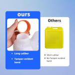 Heavy-Duty Square Gallon Water Storage Jugs