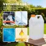 Heavy-Duty Square Gallon Water Storage Jugs