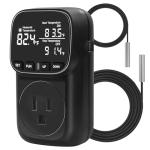 COMYAN Digital Thermostat Outlet with Probe Cables