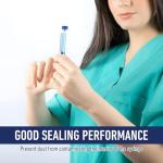 Lusofie 50 PCS Easy Dispensing Syringe Caps