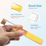 20ml Glass Test Tubes with Cork Stoppers - 20pcs