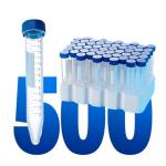 LabXcel 15ml Polypropylene Centrifuge Tubes, 500 Pack