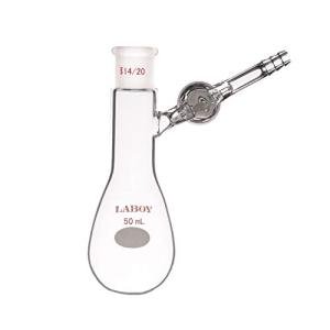 50mL Laboy Glass Schlenk Flask with Stopcock