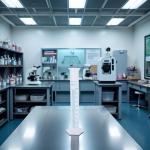 100ml Plastic Graduated Cylinder for Lab Measurements