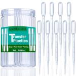 100 Pack 3ML Disposable Dropper Pipettes