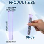 9-Piece Clear Plant Propagation Tube Set