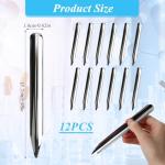12-Piece Stainless Steel Lab Spatula Set