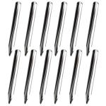 12-Piece Stainless Steel Lab Spatula Set