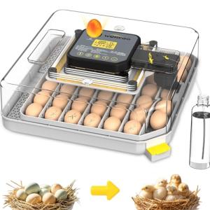 48-Egg Automatic Incubator for Home and Farm