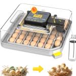 48-Egg Automatic Incubator for Home and Farm