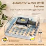 48-Egg Automatic Incubator for Home and Farm