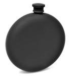 Matte Black 8 Oz Stainless Steel Hip Flask