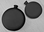Matte Black 8 Oz Stainless Steel Hip Flask