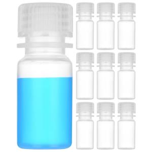 10 Pack of 15ml Leak-Proof Sample Bottles