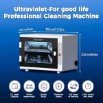12L UV Nail Tool Sterilizer for Labs and Home