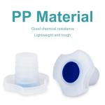 Stonylab 3-Pack Universal Plastic Lab Stoppers