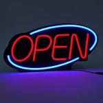 LED Open Sign for Businesses - 24x12 Inch