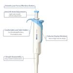 ONiLAB Adjustable Single-Channel Manual Pipettor 10-100ul