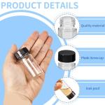 15 PCS 5 Dram Borosilicate Glass Vials with Caps