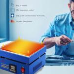 850W Electric Hot Plate Soldering Station with Tweezers