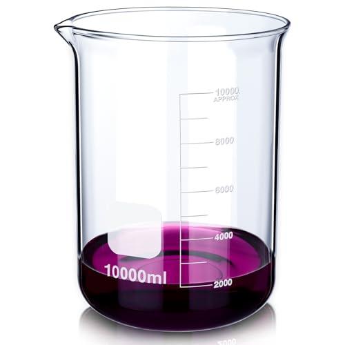 Borosilicate Glass Beaker 10L with Graduations
