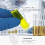 300Pcs 5ml Round Bottom Centrifuge Tubes