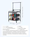 VEVOR 3D Printer Filament Storage Rack with Wheels