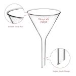 Stonylab 2-Pack Borosilicate Glass Filter Funnels