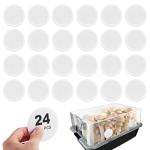 24 Pack 2.5" Monotub Adhesive Filter Disks