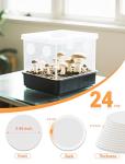 24 Pack 2.5" Monotub Adhesive Filter Disks