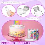 50 ml Plastic Test Tubes with Screw Caps - 60 Pcs