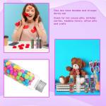 50 ml Plastic Test Tubes with Screw Caps - 60 Pcs