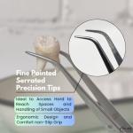 IRIS EYE 4" Stainless Steel Lab Tweezers