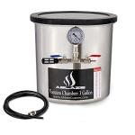 3 Gallon Stainless Steel Vacuum Chamber with Glass Lid