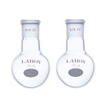 50mL Heavy Wall Round Bottom Boiling Flask Set