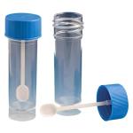 Globe Scientific 30ml Fecal Collection Containers, 500 Pack