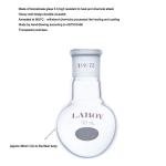 50mL Heavy Wall Round Bottom Boiling Flask Set