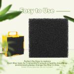 4-Pack Activated Carbon Filters for Kotto Smoke Absorber