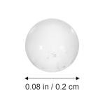 6000 Pcs 3mm Glass Boiling Stones for Labs