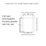 500 mL 3 Neck Round Bottom Boiling Flask