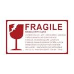Stonylab 500 ml Graduated Glass Reagent Bottle