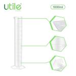 1000ml Plastic Graduated Measuring Cylinder for Labs