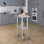 AmGood 24" x 15" Stainless Steel Work Table