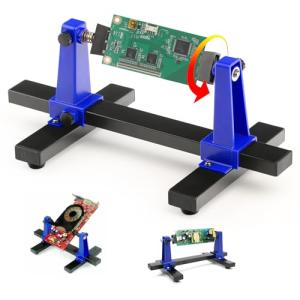 Adjustable PCB Holder with 360° Rotation Clamp