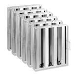 VEVOR Stainless Steel Range Hood Baffle Filters, Pack of 6